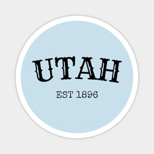 Utah Est 1896 Magnet